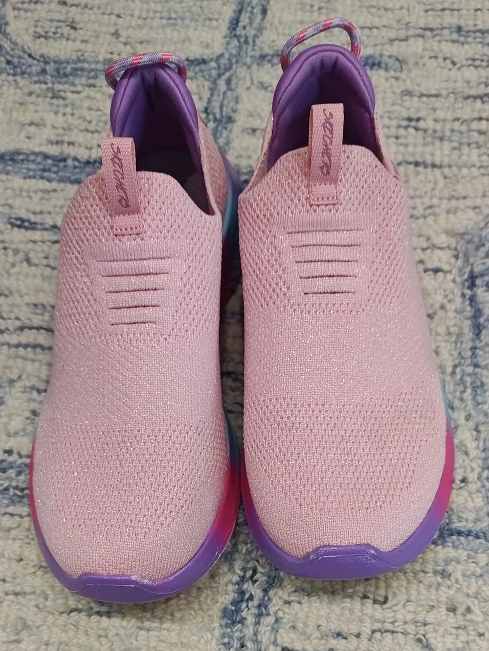 Skechers Girls Ultra Flex 3.0 Color Joy Light Pink